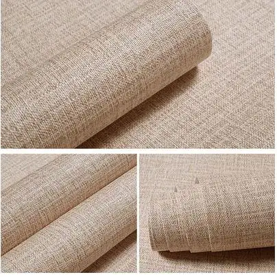 Водонепроницаемые клейкие однотонные милые обои для спальни уплотняющие