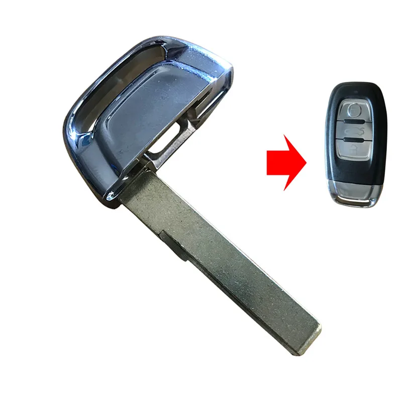 Умный ключ зажигания для Audi A3 A4 A5 A6 A7 A8 Q5 Allroad аварийный вставной HAA HU66|Ключ от авто|