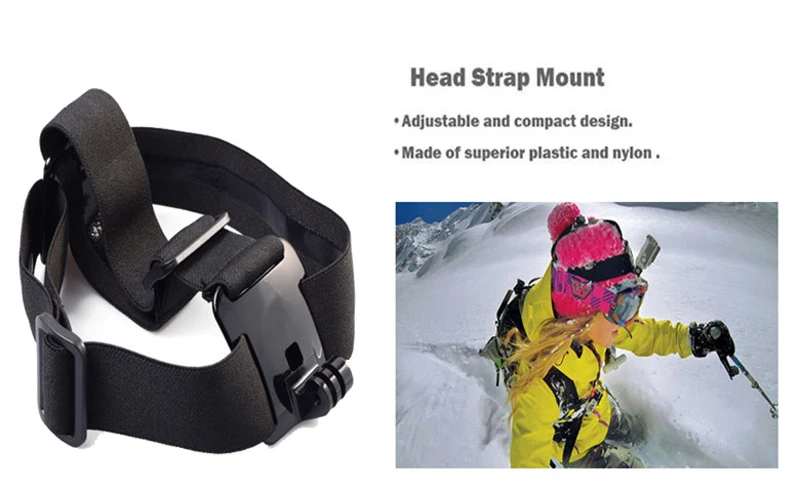 Go pro Adjustable Elastic Chest Belt Strap Head Mount Floating Grip Accessories For GoPro HD 2/3/3+/4 SJ4000 Camera |