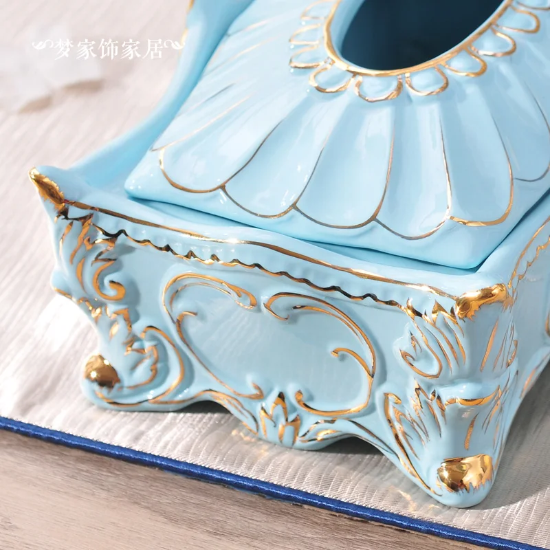 Европейский стиль роскошная коробка бумажная керамическая Свадебная декорация