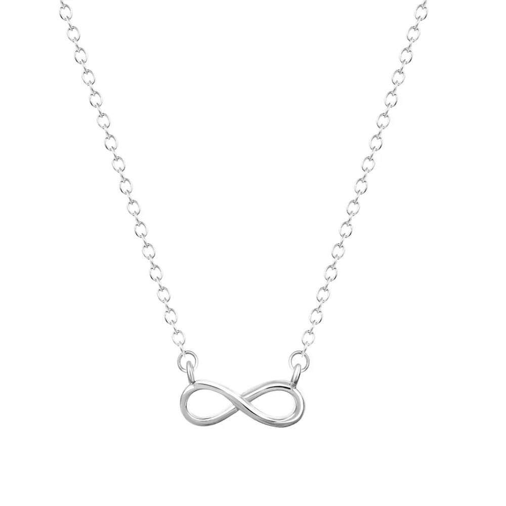 Женское Ожерелье В Форме Знака бесконечности с покрытием 8 форм|necklaces for women|for