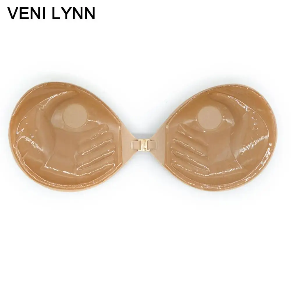 VENI LYNN 3 см толстый сексуальный мягкий женский топ без бретелей самоклеющийся в