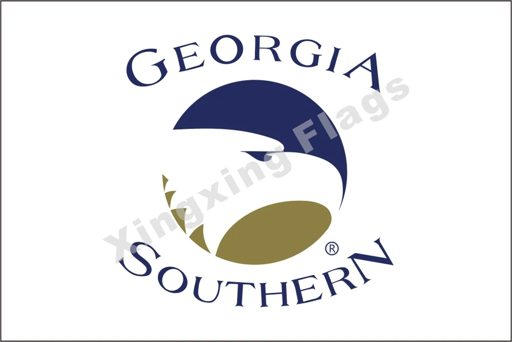 Georgia Southern Eagles Nation Flag 3ft X 5ft Polyester Banner Flying Size No.4 90*150cm Custom | Дом и сад