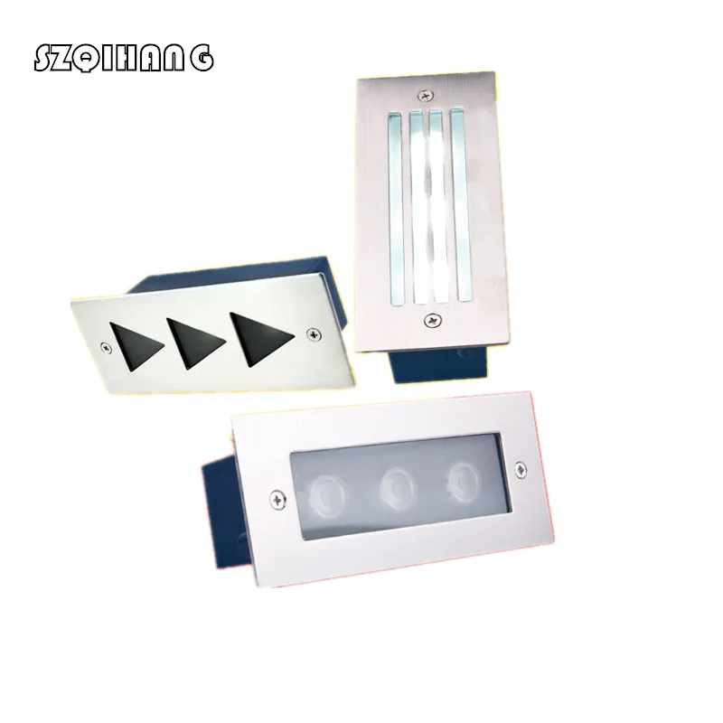 

LED Wall Lamp Energy Saving LED Powered Wall Outdoor Garden Pathway Street Stairs Waterproof Security Light Led Corner Light