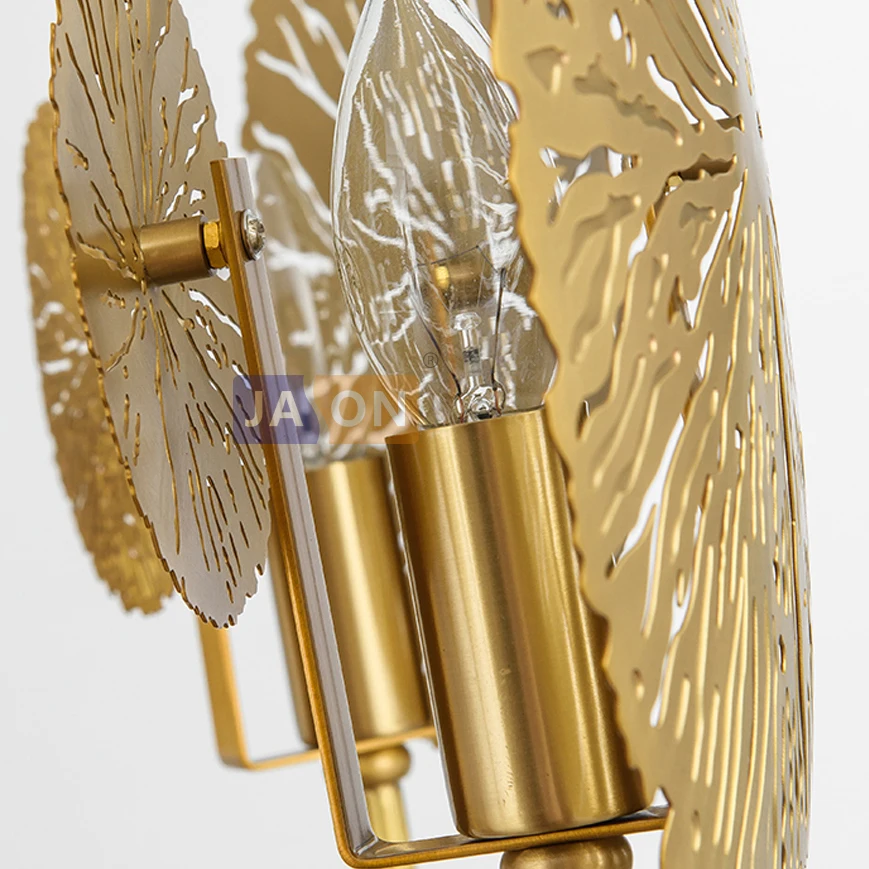 

led e14 Postmodern Copper Leaf Marble LED Lamp LED Light.Pendant Lights.Pendant Lamp.Pendant light For Dinning Room Foyer