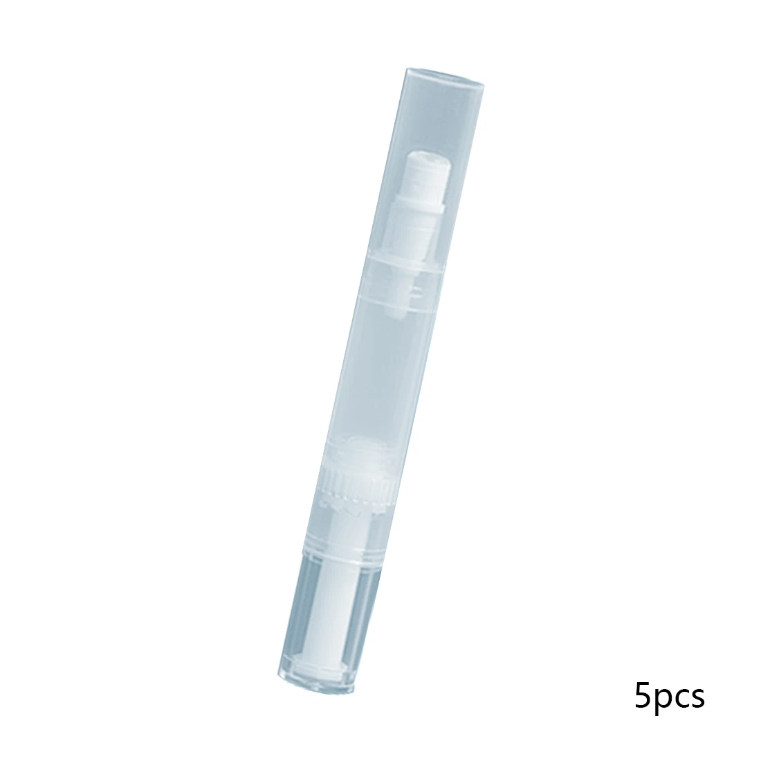 

Hot selling 5PCS 4.5ml Nail Oil Empty Pen Botttle With Brush Applicator Portable Cosmetic Tool For Lip Gloss Nails Nutrition Oil