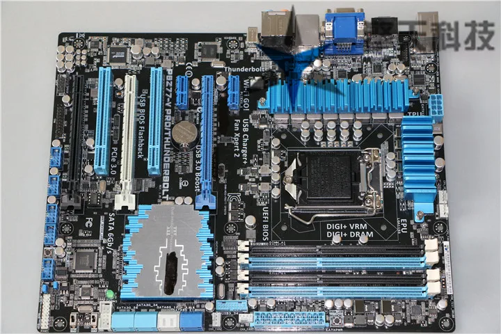 ASUS P8Z77-V PRO/THUNDERBOLT настольная материнская плата Z77 розетка LGA 1155 i3 i5 i7 DDR3 32G