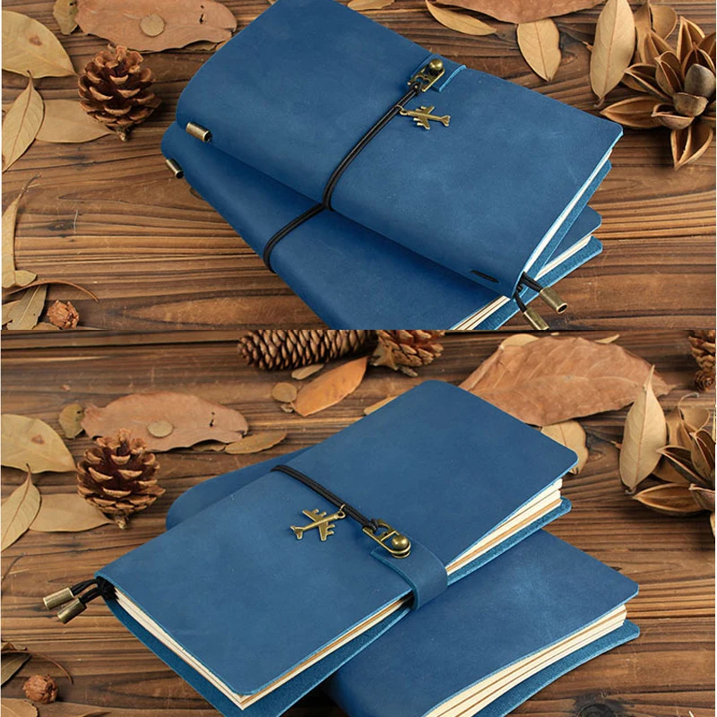 Кожаный Блокнот ручной работы винтажный блокнот ежедневник креативный