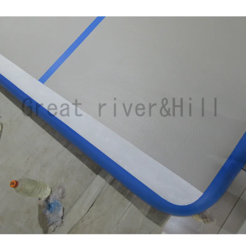 Дешевая надувная дорожка для тренировок tumbling коврик тренажерного зала детей с