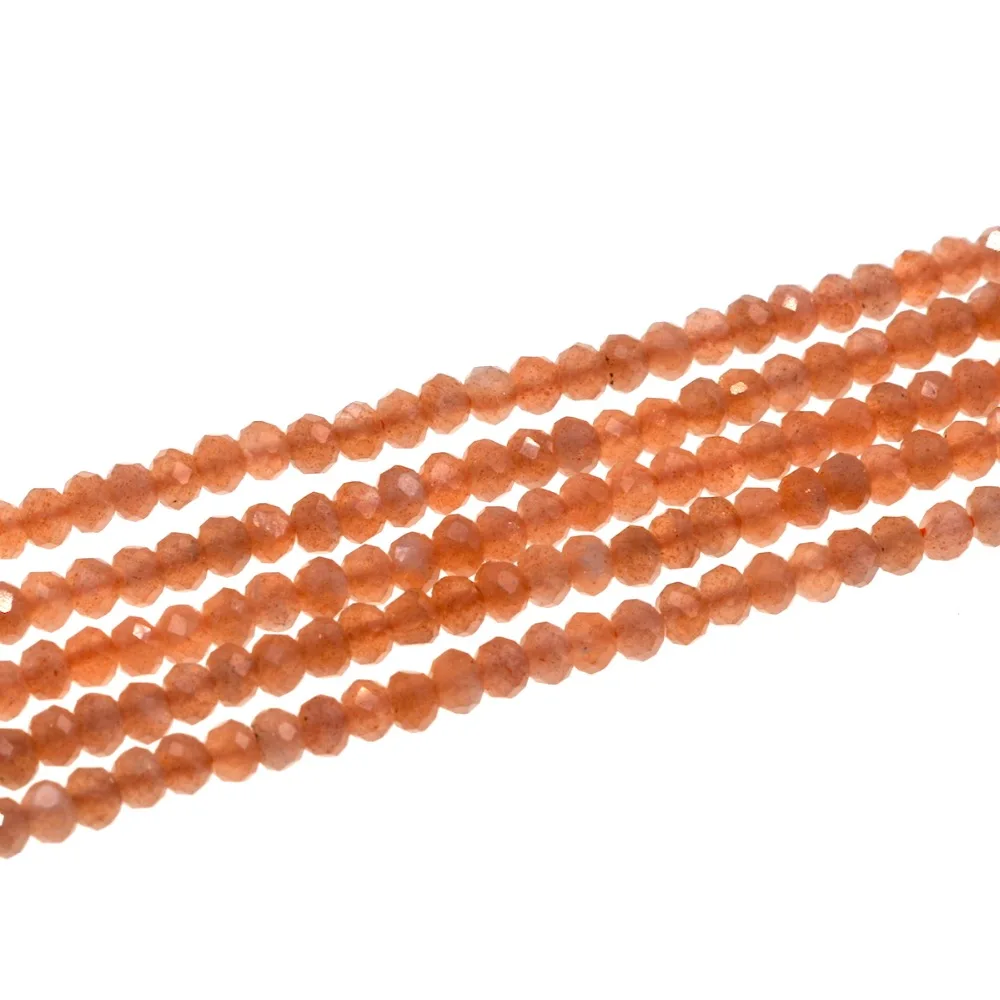 Модные diy 4 мм rondelle граненые оранжевые разрезы sunstone бусины|fashion beads|beads fashionsunstone beads |