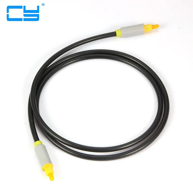 Banhado a ouro cabo de audio digital optico toslink 1 м 5 2 3 spdif коаксиальный para leitor blu raycddvd xbox360ps3| |