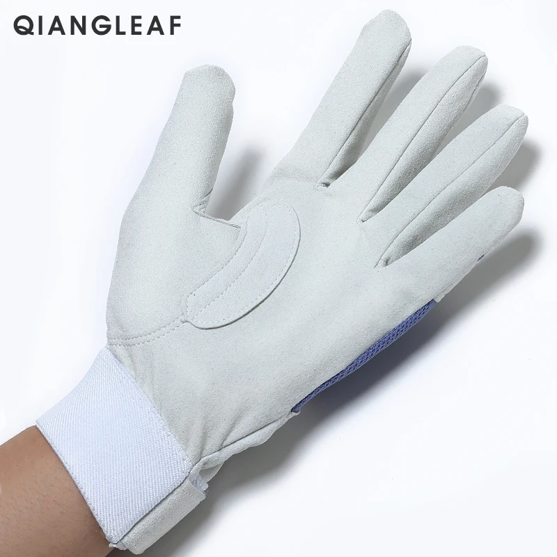 QIANGLEAF рабочие перчатки садовые новый дизайн микрофибра защитные горячая