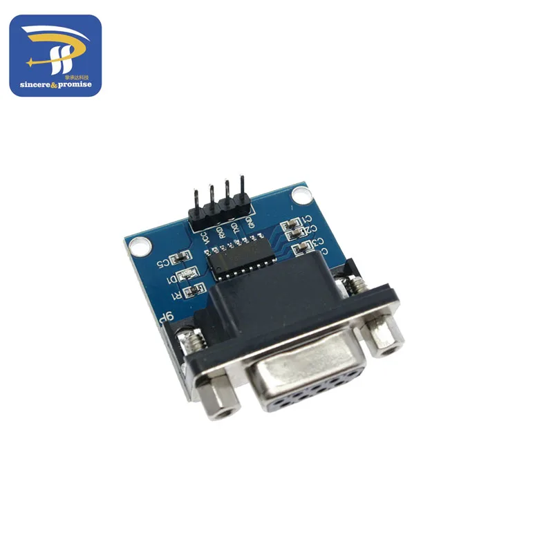 MAX3232 RS232 к ttl последовательный порт конвертер Модуль DB9 разъем MAX232