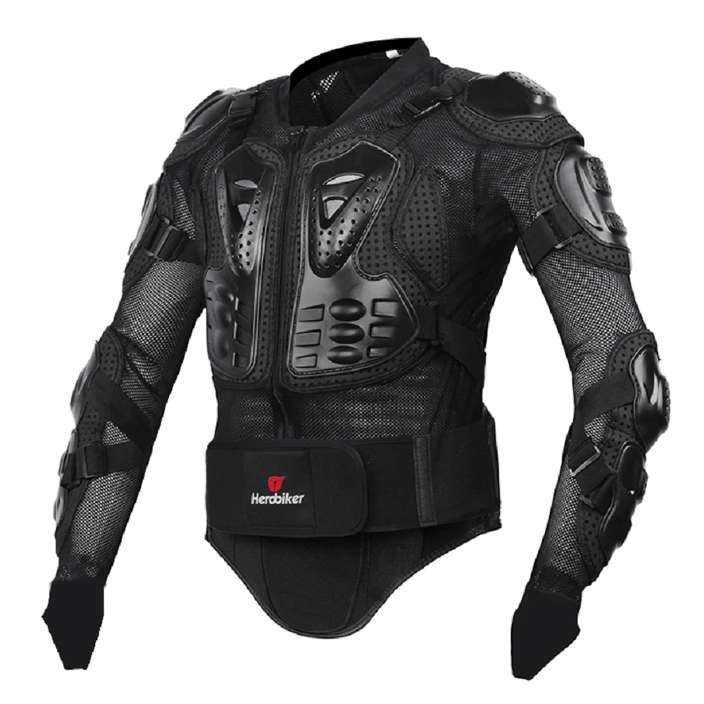 HEROBIKER, мотоциклетная броня, защитное снаряжение для мотокросса, броня для тела, грудь для мотогонок, гоночная куртка, мотоциклетная защита, S-5XL