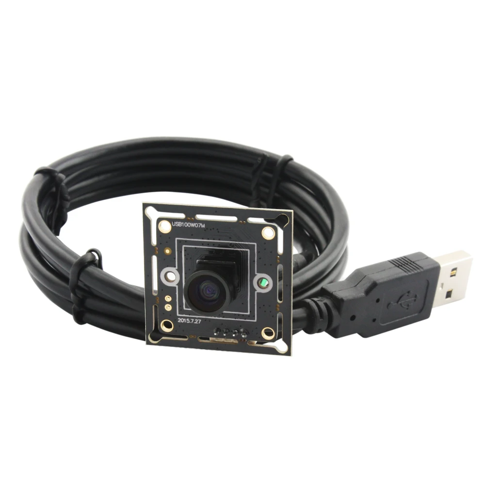 Модуль мини видеокамеры ELP Micro 720P HD MJPEG /YUY2 CMOS OV9712 с углом обзора 120 градусов для