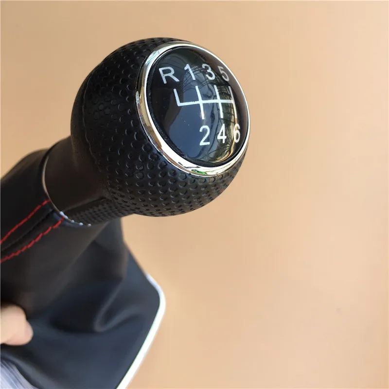 Новичок 23 мм 5 / 6 Скорость стайлинга автомобилей рукоятка для рычага переключения