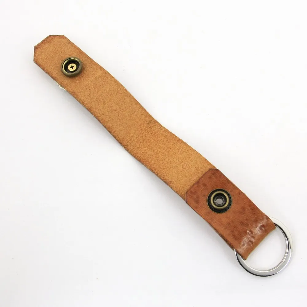 Часы в римском стиле 9T001 из зернистой кожи с брелком виде черепа|skull zombie|keychain