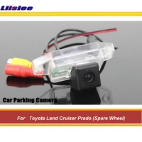 car reverse rearview parking camera for toyota land cruiser prado spare wheel back view auto hd sony ccd iii cam