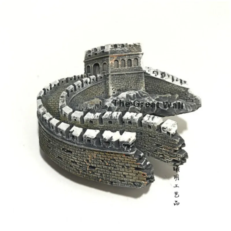 Магнит на холодильник из Китая Пекин Великая стена туристический сувенир 3D смолы