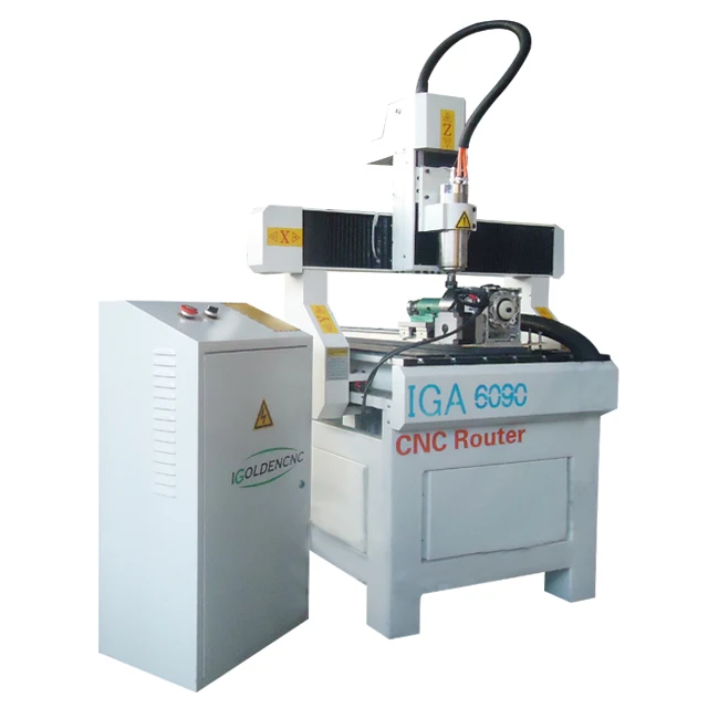 Jinan cnc мини дешевая реклама 6040 4 осевой маршрутизатор с вращающимся