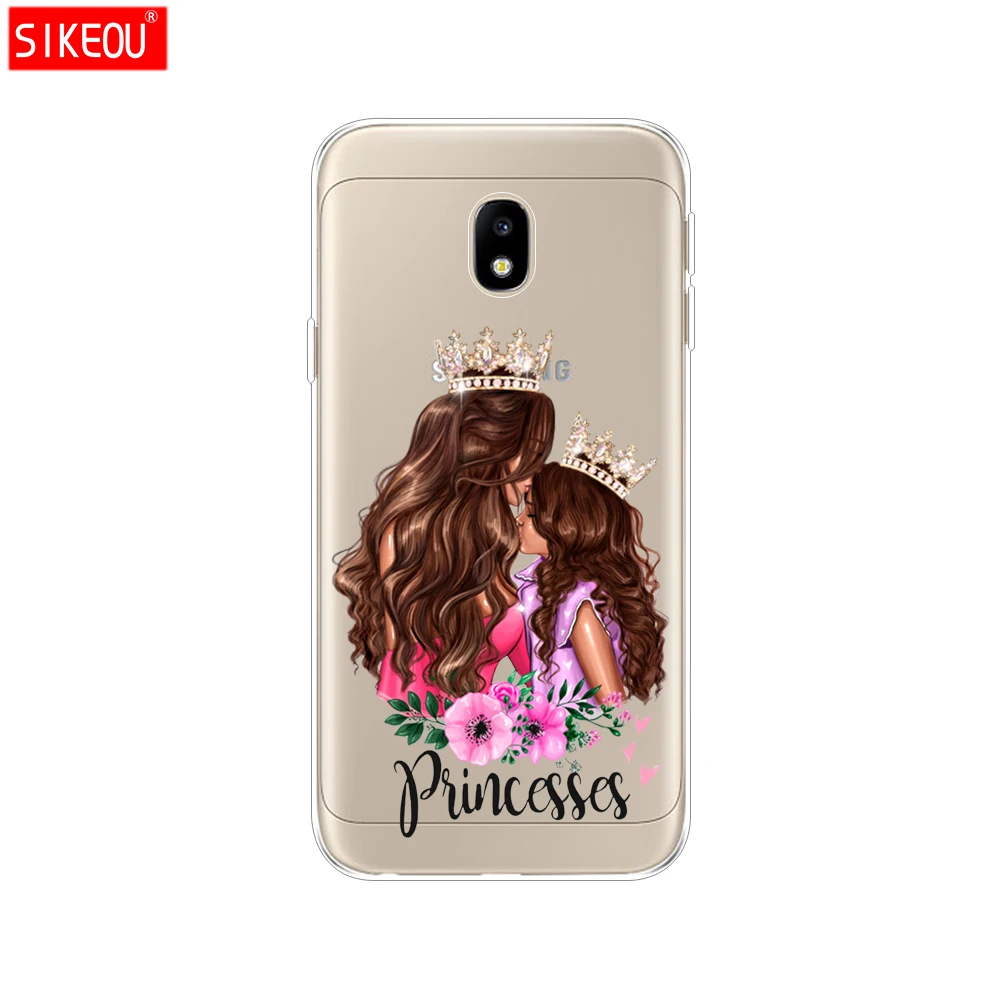 Силиконовый чехол для телефона Samsung Galaxy J3 J5 J7 2017 J330 J530 J730 PRO j2 2018 Baby Mom Girl dad