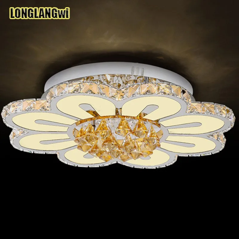 Современный кристалл LED Изменение цвета с пультом дистанционного управления