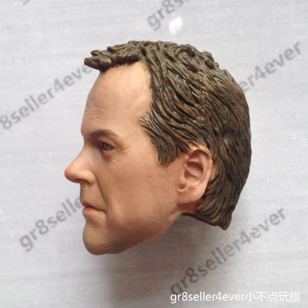 1/6 scale Sculpt Kiefer Sutherland резьба по голове 24 Jack Bauer подходит для корпуса 12&quot|head sculpt|1/6