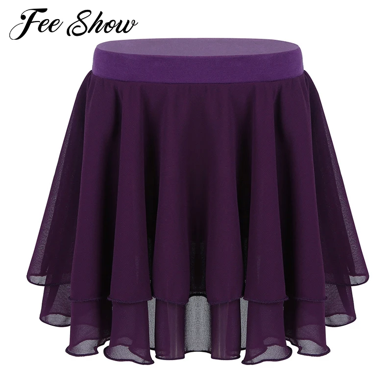 Балетная юбка для девочки детский балетный танец костюм балерины классические