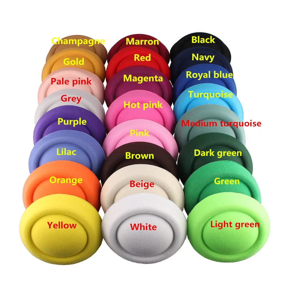 Бирюзовые синие 16 см Вуалетка сделай сам аксессуары для волос Таблетка основы