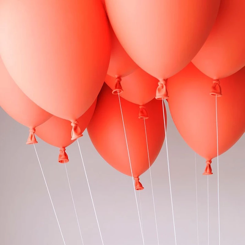 10 шт. коралловые красные латексные воздушные шары для свадьбы вечеринки