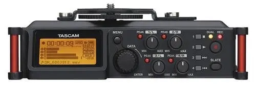 TASCAM DR 70D Профессиональный 4 канальный рекордер для SLR аудио микро пленки записи