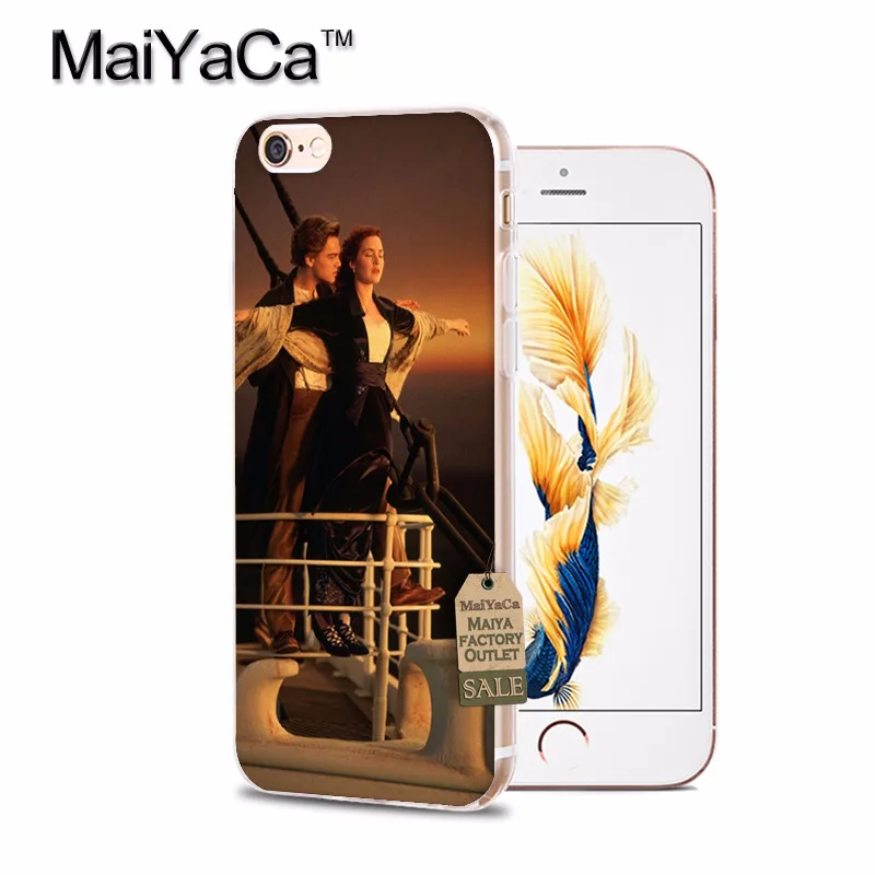 MaiYaCa Титаник прозрачный мягкий ТПУ чехол для телефона iPhone 8 7 6 6S Plus X 10 5 5s 11pro 12Pro max