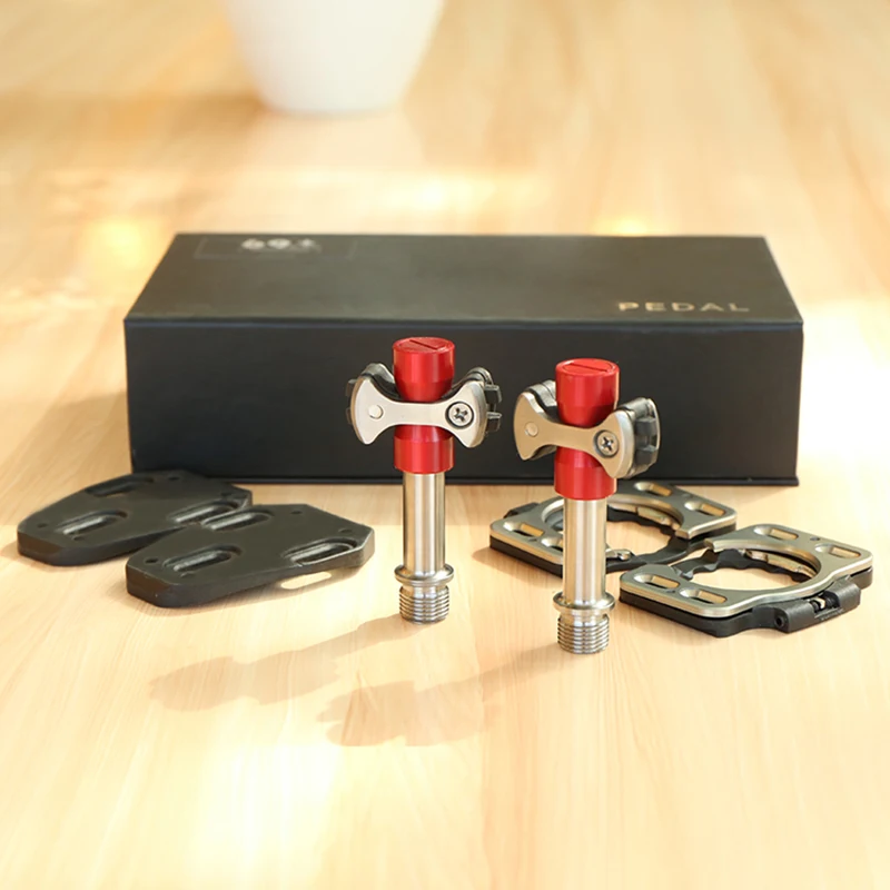 BXT сверхлегкий титановый сплав самоблокирующаяся педаль SPD для Дорожный