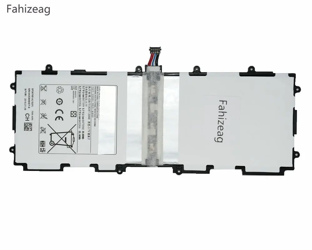 5 шт. 7000 мАч запасная батарея SP3676B1A (1S2P) для Samsung Galaxy Tablet Tab Note 10 1 P5100 P5110 N8000 N8010 P7510 P7500 |