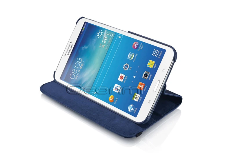 360 Вращающийся из искусственной кожи чехол для samsung Galaxy Tab 3 8,0 с чехлом-портмоне с функцией подставки и Tab3 8,0 SM-T310 SM-T311 планшетный чехол Крышка