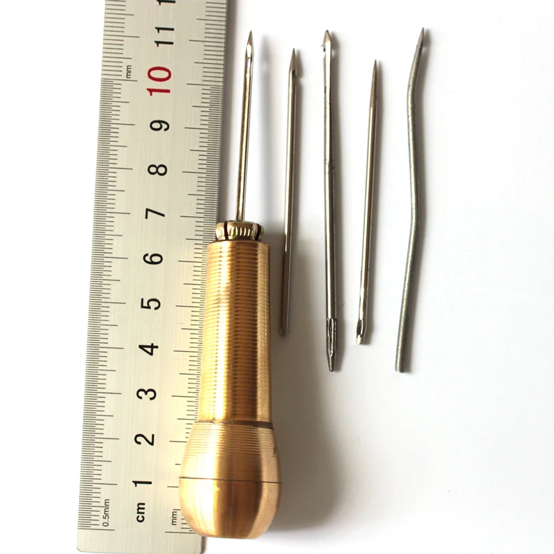 7 шт. ручные инструменты для ремонта обуви с крючком|steel awl|shoe repair toolsleather diy tool |