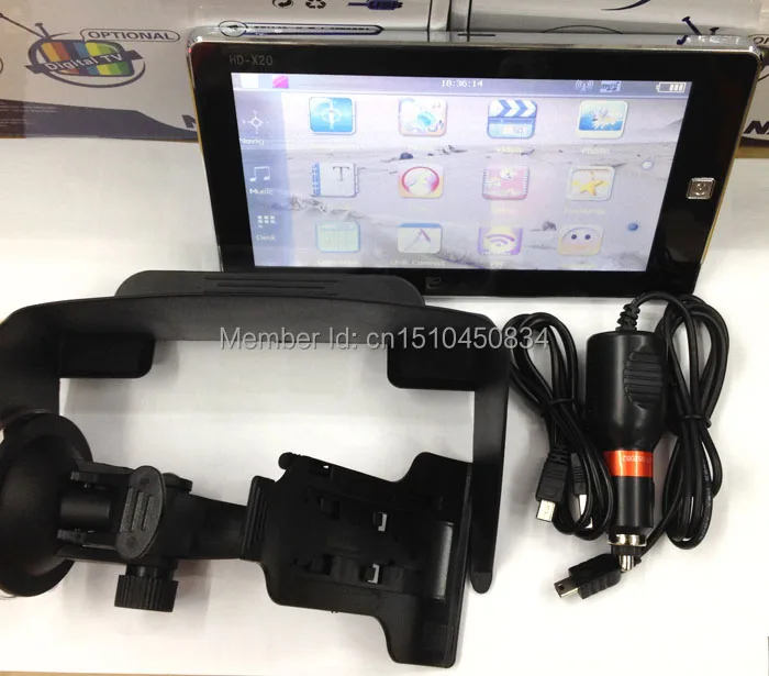 7 дюймовый HD Автомобильный gps навигатор 8 ГБ/DDR3 карты для Европы/США+ Канада с солнцезащитным козырьком кронштейн грузовик Кемпер караван