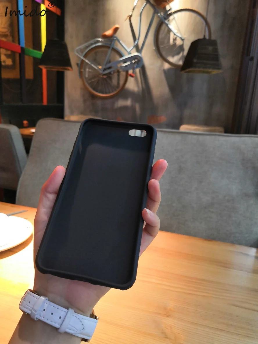 IMIDO милый чехол с фламинго для iphone X 7 7Plus Blu-Ray мягкий IMD TPU 6 6s 6plus plus 8 8plus задняя