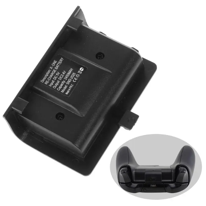 1 шт. Ni-MH 2400MAHCharger комплект аккумуляторная батарея+ USB кабель для Xbox One