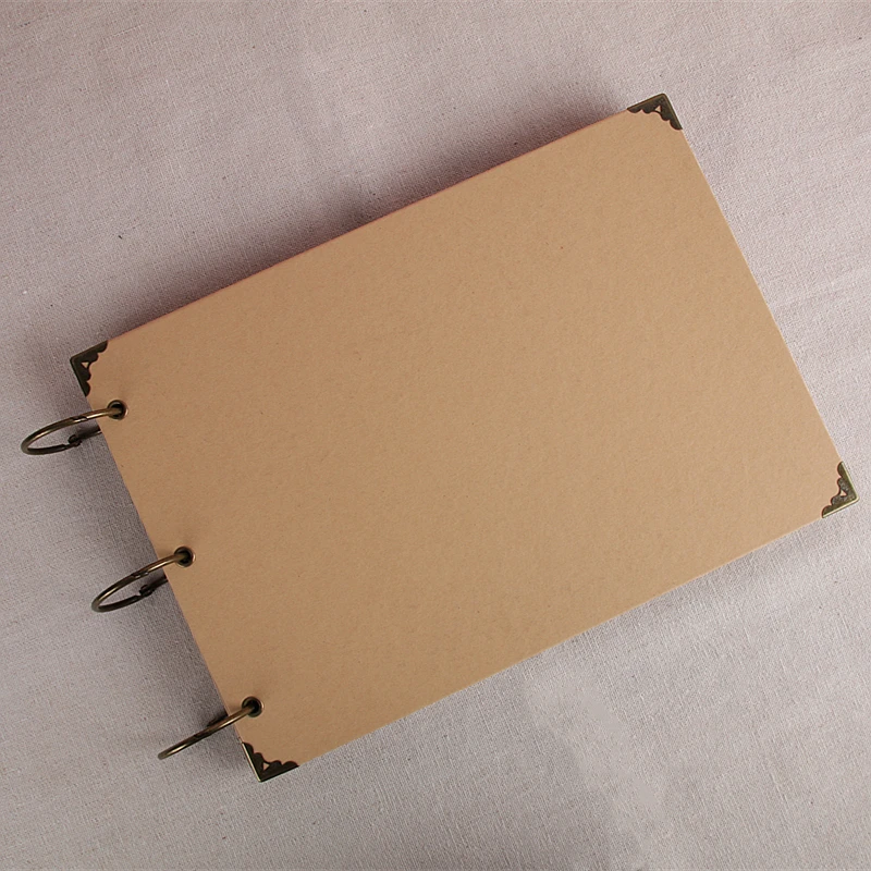 DIY Свадебная Гостевая книга, деревенский Свадебный фотоальбом, свадебные подарки для гостей, юбилейные подарки, скрапбук, бумажные поделки