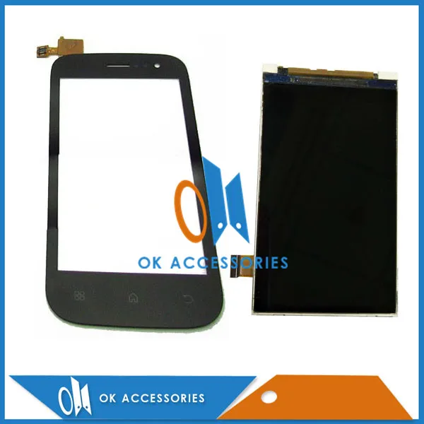 

High Quality Black White Color For Fly IQ442 IQ 442 LCD Display With Touch Screen Digitizer 1PC/Lot