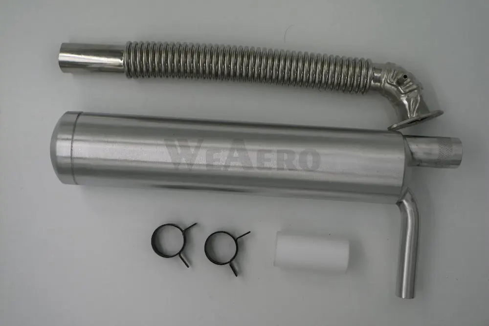 Продукт WeAero! Новый набор канистр для глушителя с дымом самолетов 50cc RC|set creative|muffler