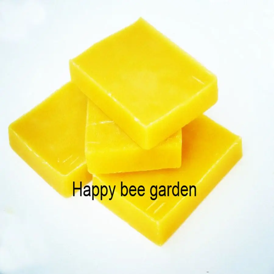 

cosmetic use natural pure yellow beeswax slab 500g/bag
