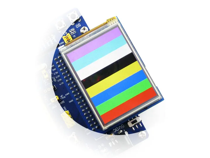 STM32 макетная плата для STM32F103C серии MCU STM32F103CBT6 ARM Cortex M3 + 2 дюймовый сенсорный ЖК