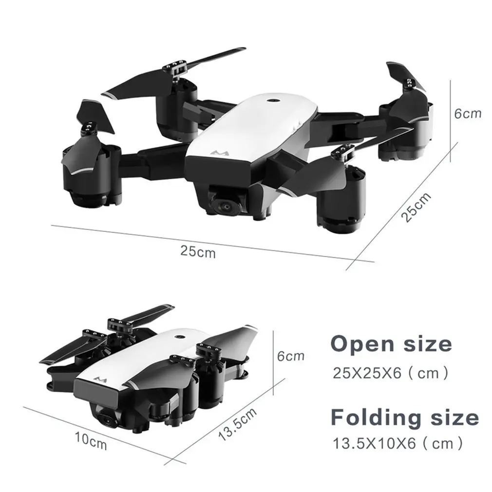 SMRC S20 складной 6-осевой гироскоп FPV Дрон RC Квадрокоптер с 360-дюймовым