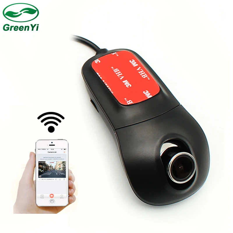 Novate 96655 Sony IMX322 WiFi 1080P Автомобильный регистратор DVR видео камера Dashcam Скрытая мини