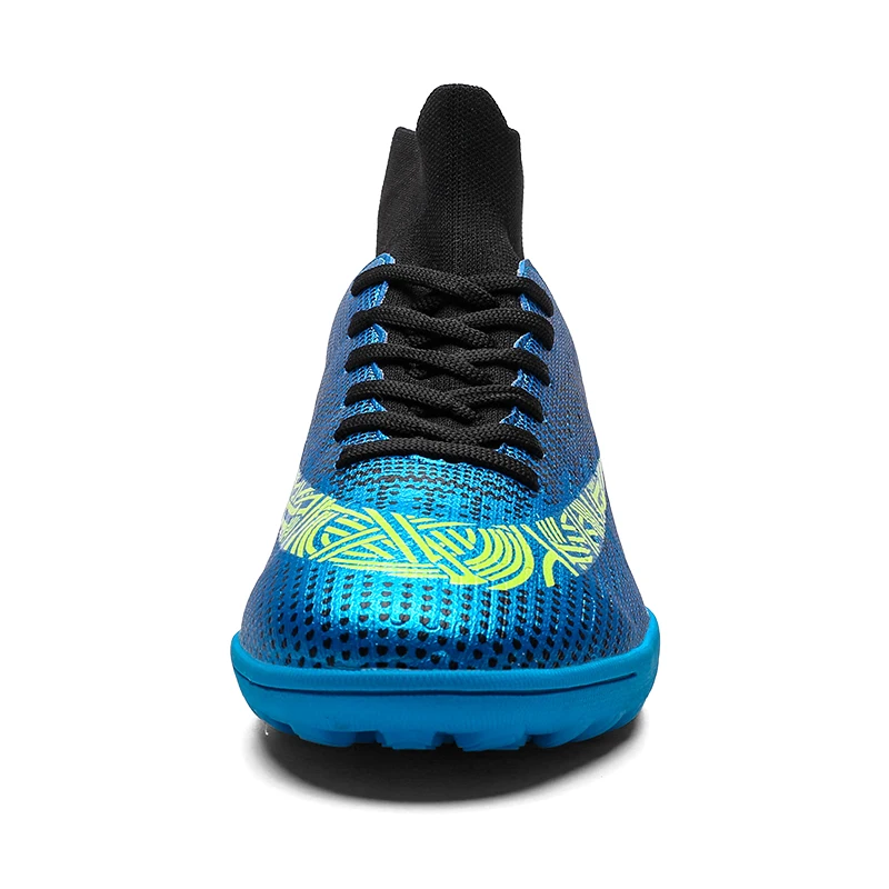 Новинка мужские футбольные бутсы для мальчиков высокие ботильоны занятий