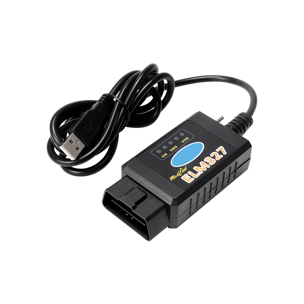 Мини ELM327 USB FTDI PIC18F25K80 чип OBD2 считыватель кодов для Fo rd HS CAN/MS CAN Переключатель ELM 327