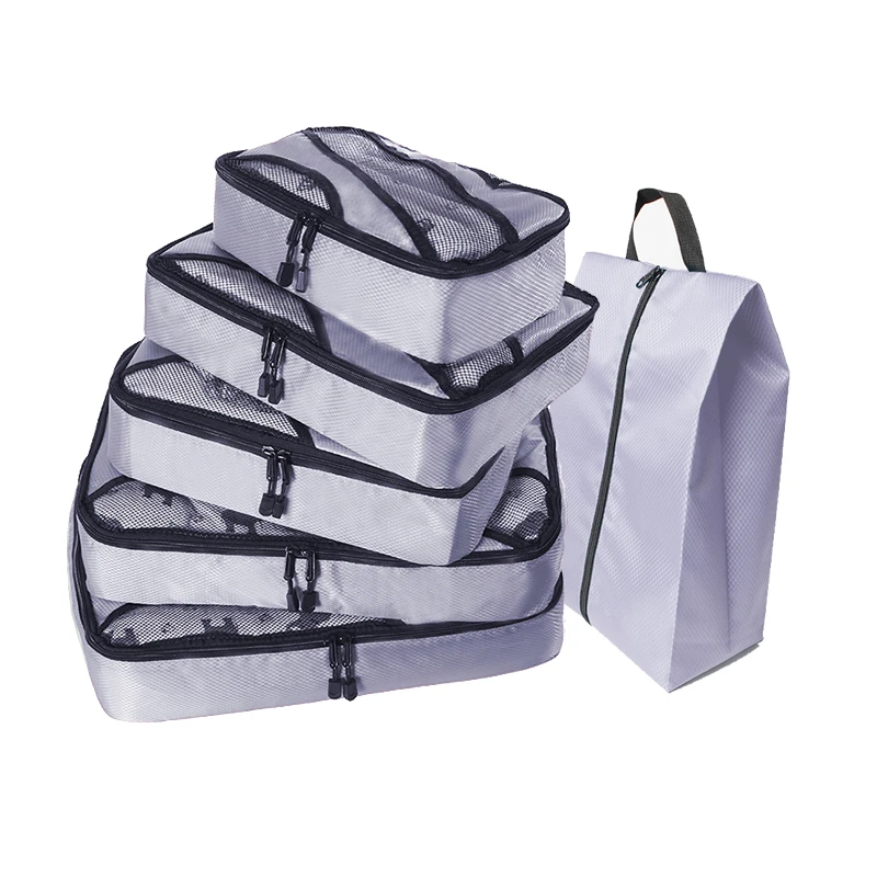 Компрессионная Упаковка куб Органайзер для багажа/водонепроницаемый/упаковка