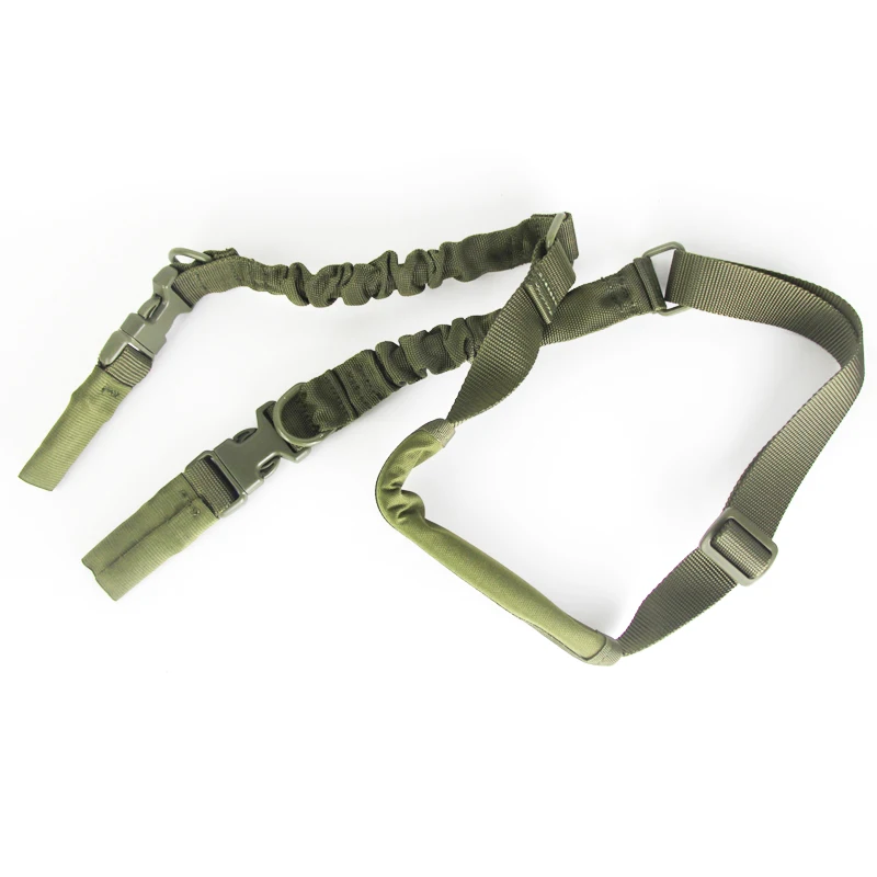 Hunting 2 Points Rifle Sling with Length Adjuster Tactical Military Gun Strap System Paintball Pistol | Спорт и развлечения